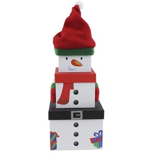 Plush Snowman Gift Boxes