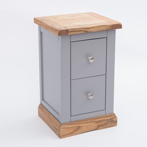 Biccari 2 Drawer Petite Bedside Cabinet