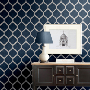 Darcy James Zara Trellis Blue Silver