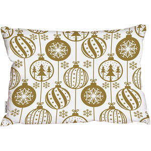 Christmas Baubles Stylish Cushion