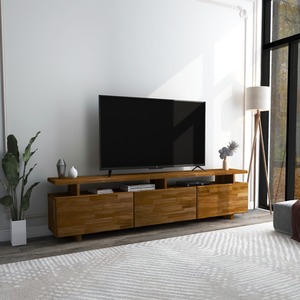 Solid Wood TV Stand and Media Console Magnus