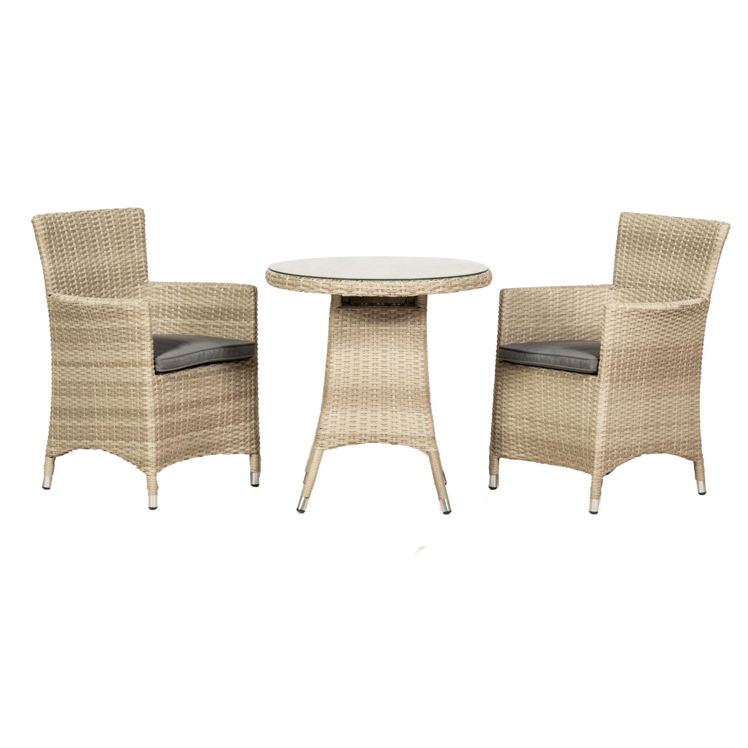 Image of LISBON 2 Seater Carver Bistro Set&hellip;