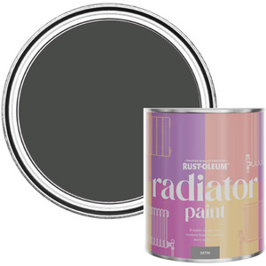 Rust-Oleum Radiator Paint in Satin Finish - After Dinner 750ml