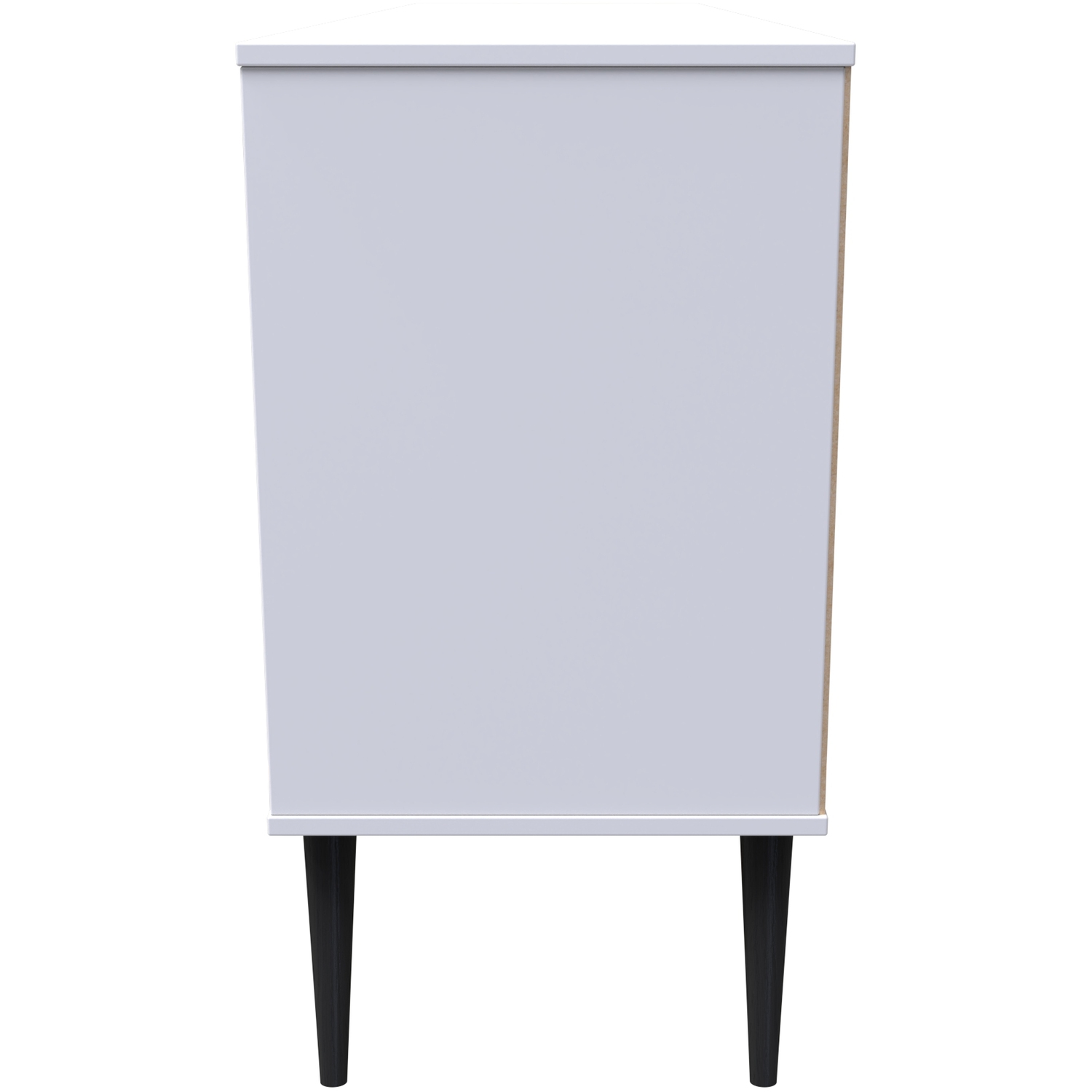 Pixel 6 Drawer Tv Unit - Indigo Matt White