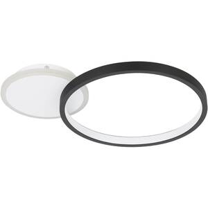 EGLO Gafares LED BlackWhite Flush Ceiling Light