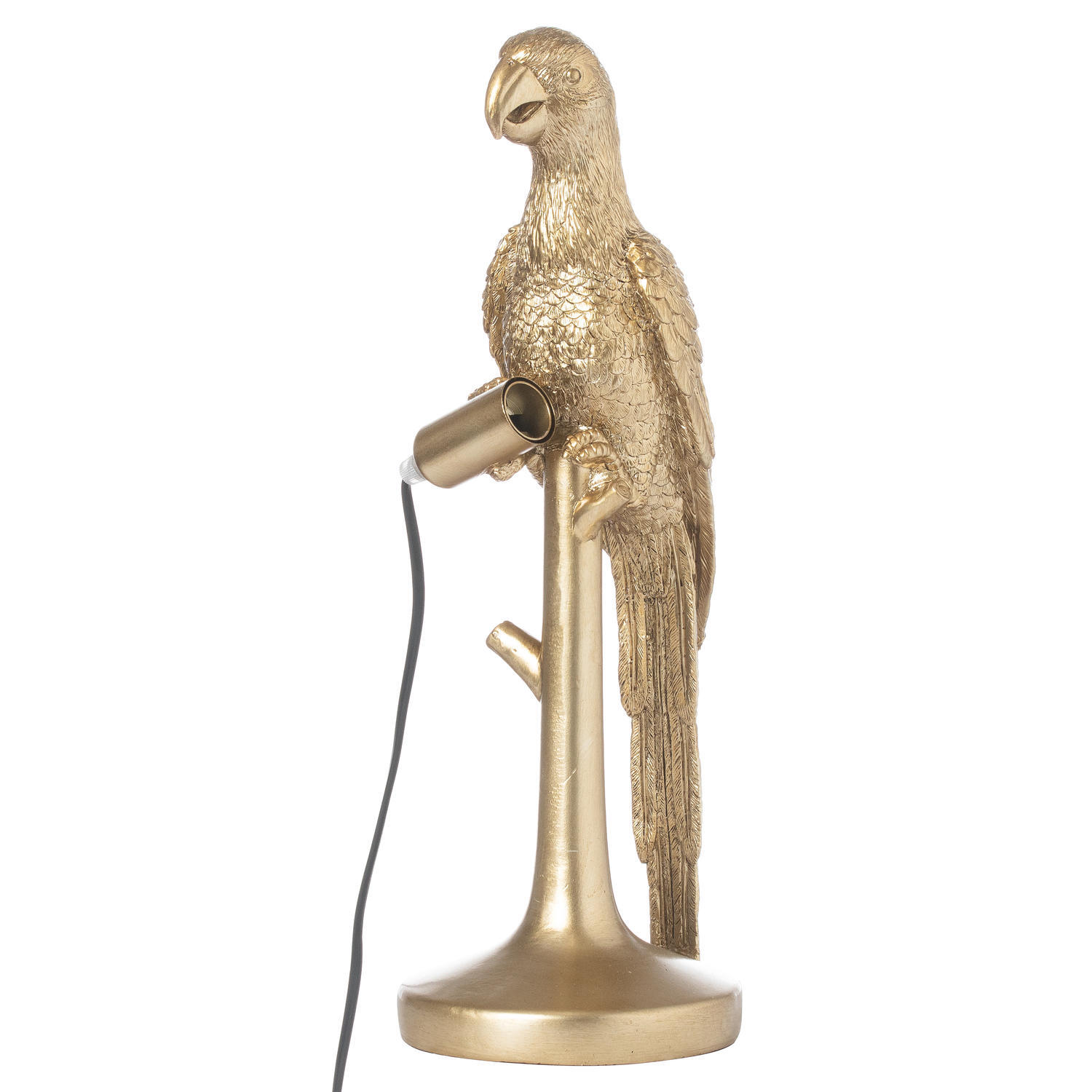 KDMK - Percy The Parrot Gold Table Lamp - Gold thumbnail
