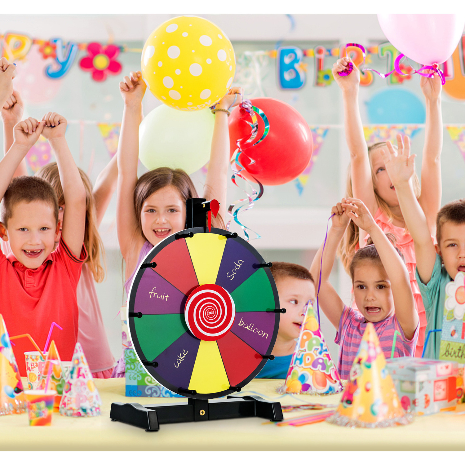 30cm Spinning Wheel Tabletop Spinning Prize Wheel