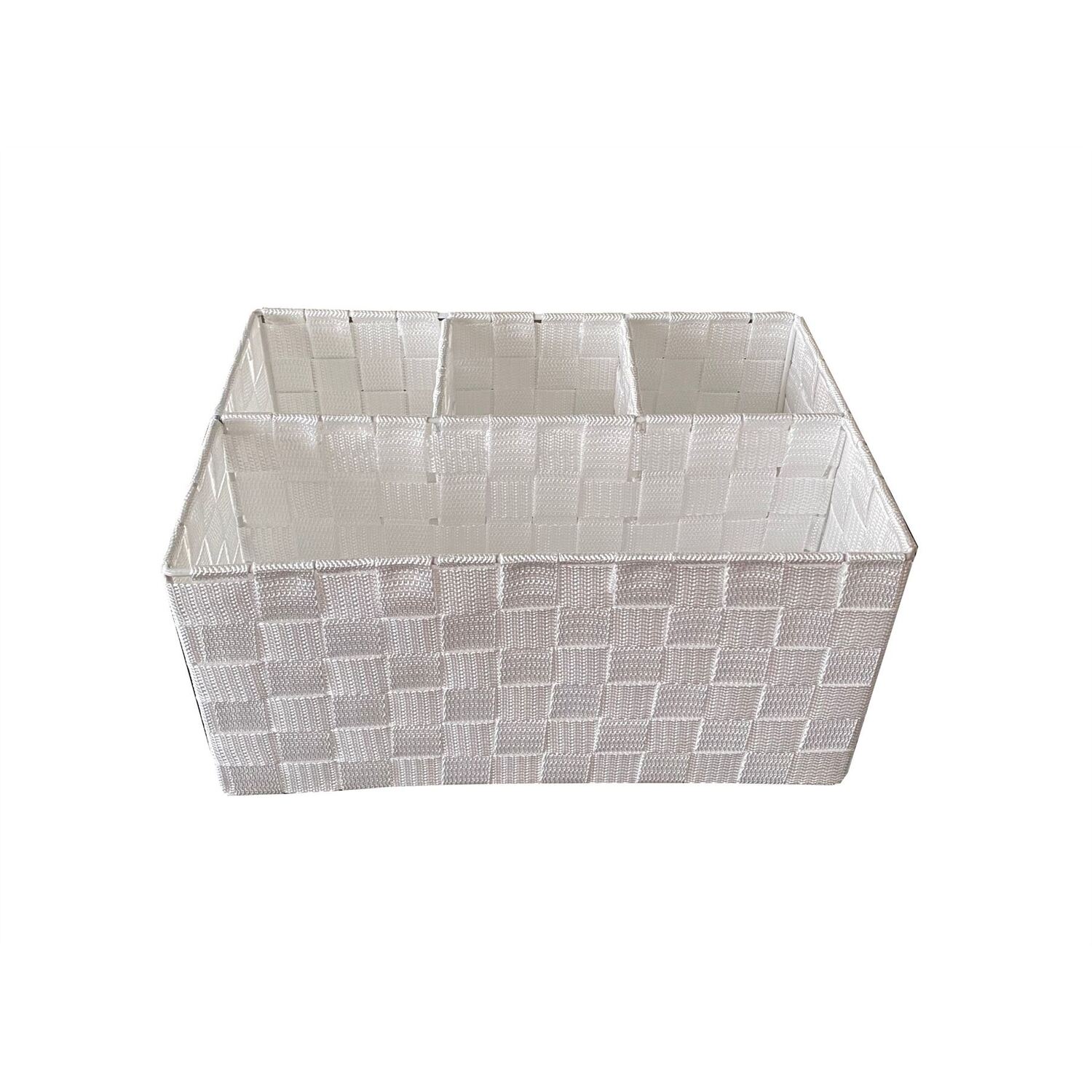 Image of 4 Section Fabric And Metal Organiser&hellip;