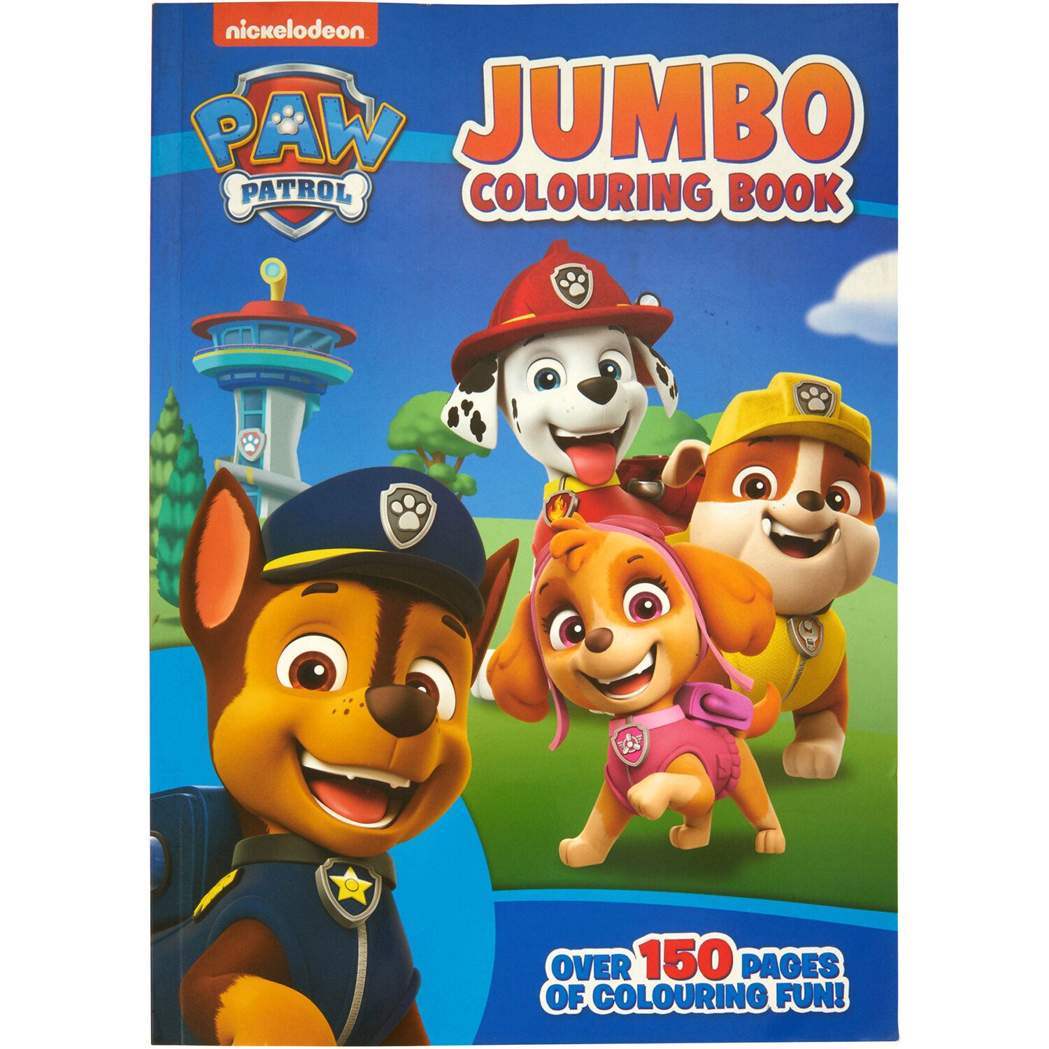 Paw Patrol Jumbo Colouring Book