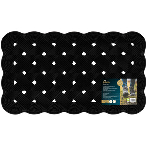 JVL Trellis Rubber Scraper Mat