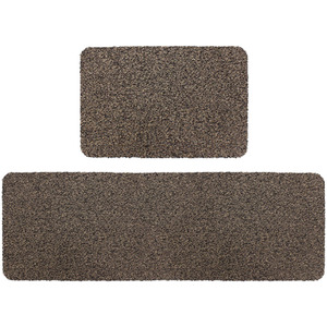 JVL Tanami Barrier Mat and Runner - Brown