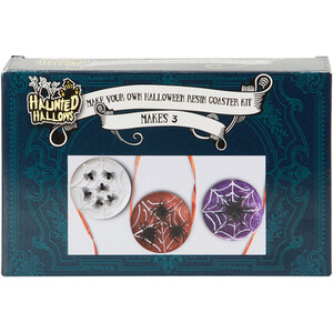 Make Your Own Halloween Resin Coaster Kit