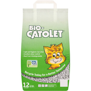 Biocatolet Recycled Paper Cat Litter 12L