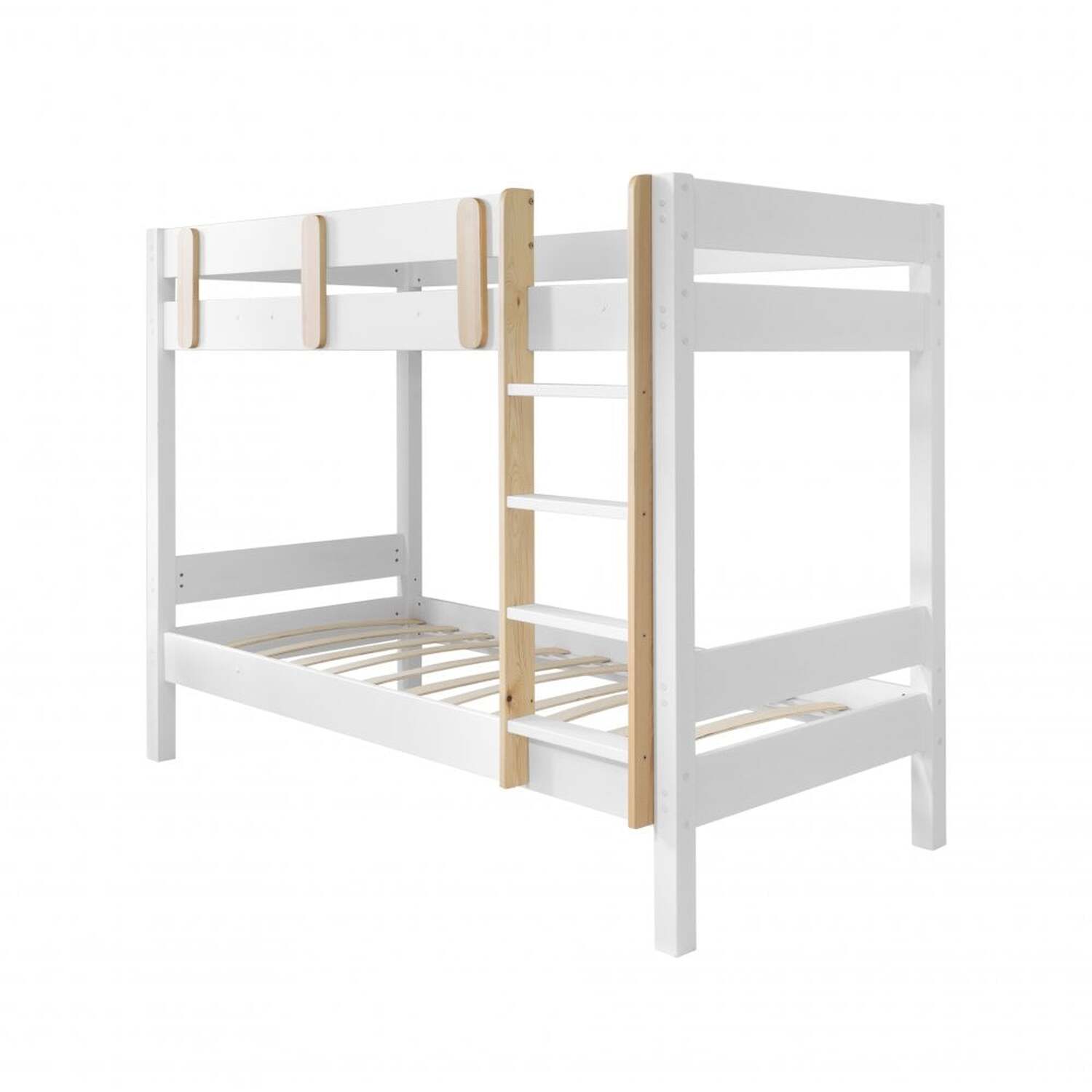 Una Bunk Bed - White Asana Trundle