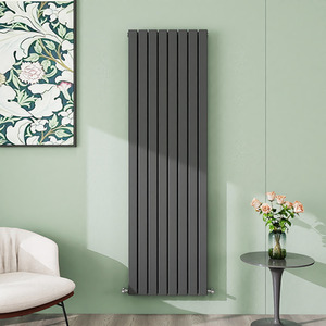 Anthracite / 180cm / 54.4cm Vertical Flat Panel Radiator Central Heating Rad 1600-1800mm Double Anthracite shot 7864875