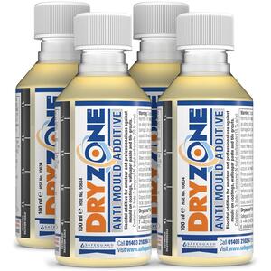 Dryzone Anti-Mould Paint Additive 100ml Packs 4 Pack