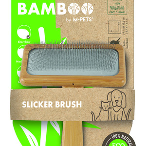 MPets Bamboo Slicker Brush Medium