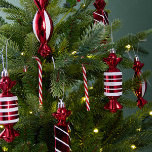 Pack of 6 Sweet Hanging Decorations
