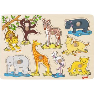 Visit At The Zoo 48 Piece Puzzle