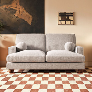 Addison 2 Seater Boucle Sofa - Beige