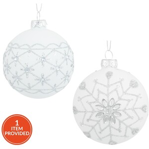 Glitter Finish Bauble