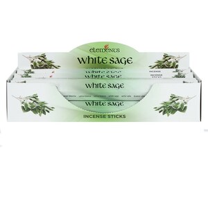 Elements White Sage Incense Sticks Set Of 6 Packets