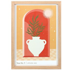 Amphora Elegance Wall Art Print