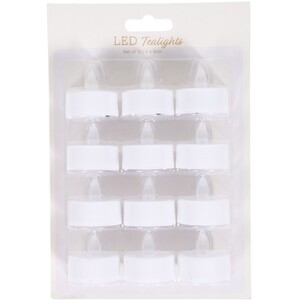Set of 12 LED Tealights