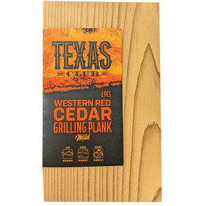 Pack of 2 Cedar Grilling Planks
