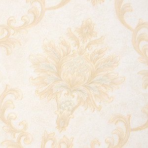 Non-Pasted 3D Embossed Non-Woven Floral Wallpaper Roll