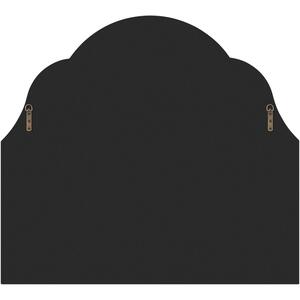 Opaline Grey Ornate Large Arch Wall Mirror