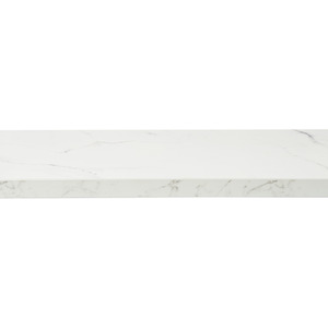 Acantha Hearth in White Marble Effect