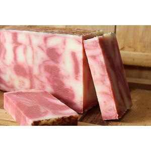Red Clay Olive Oil Soap Loaf for Clear Skin