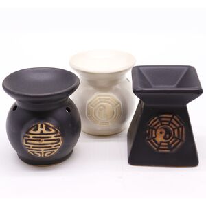 ClassicYin Yang Oil Burners (aast) MultiColor