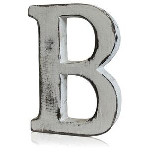 Handcrafted Shabby Chic Alphabet Letter B