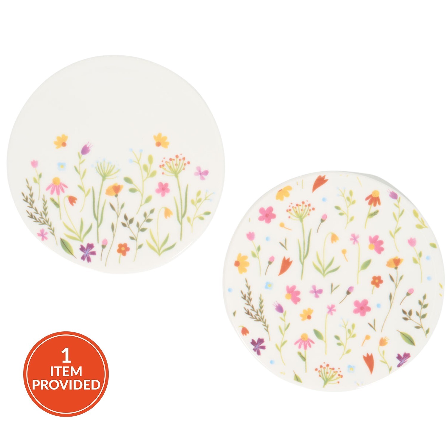 Image of Wildflower Ceramic Coaster