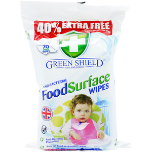 Greenshield Wipe Antibac Food Surface Pack of 70