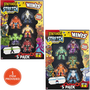 Pack of 5 Stretcherz Stretch Squad Minis