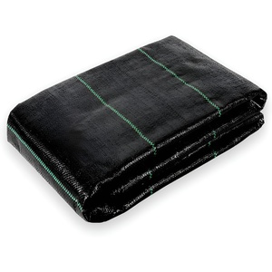SolaDirect Weed Control Membrane 100 GSM Woven Fabric Ground Sheet Cover Mat