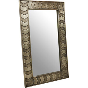 Avento Gold Oval Wall Mirror