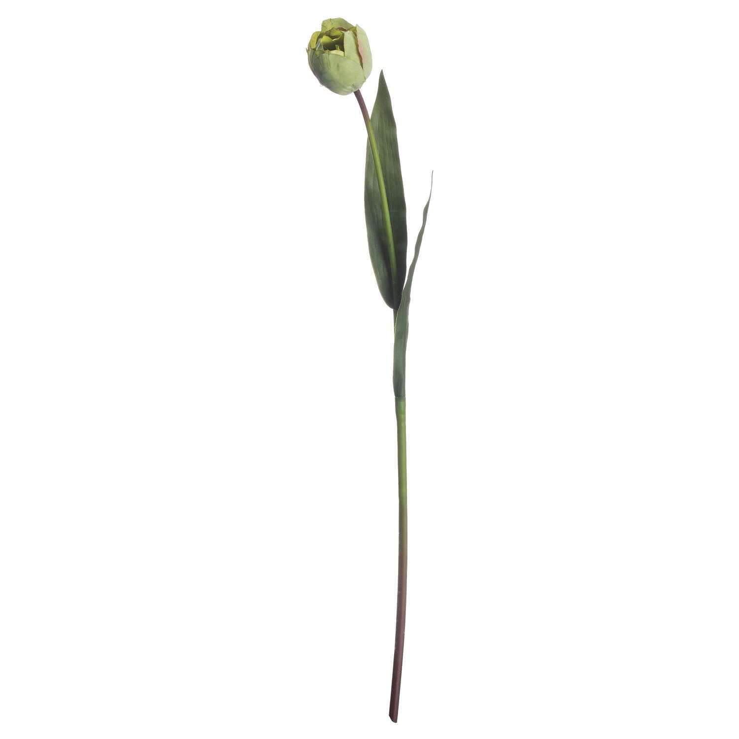 Set of 3 Artificial Tulip Stems - Green
