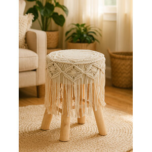 West Village Weave Seat Stool