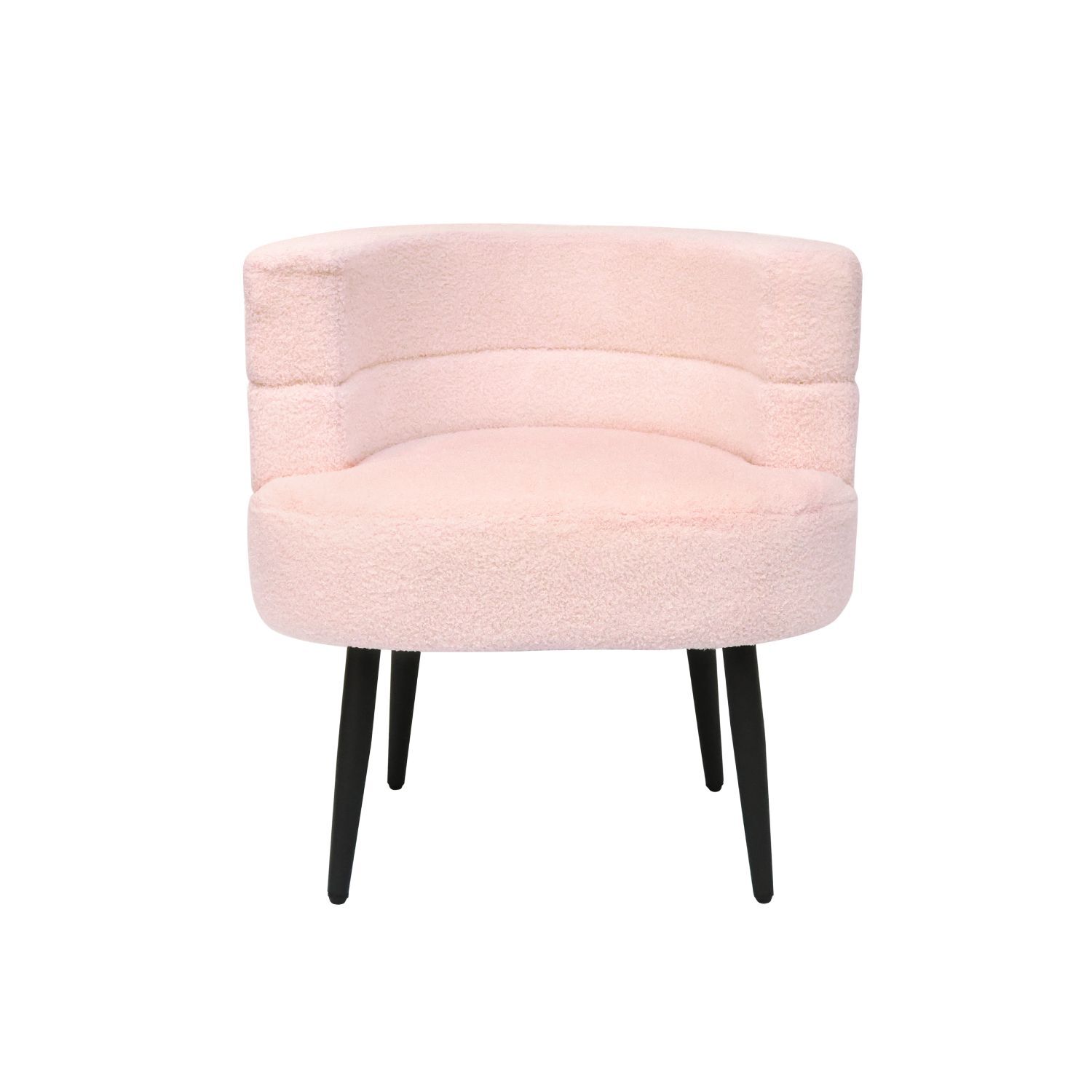 Alivio Sherpa Sofa Chair - Pink