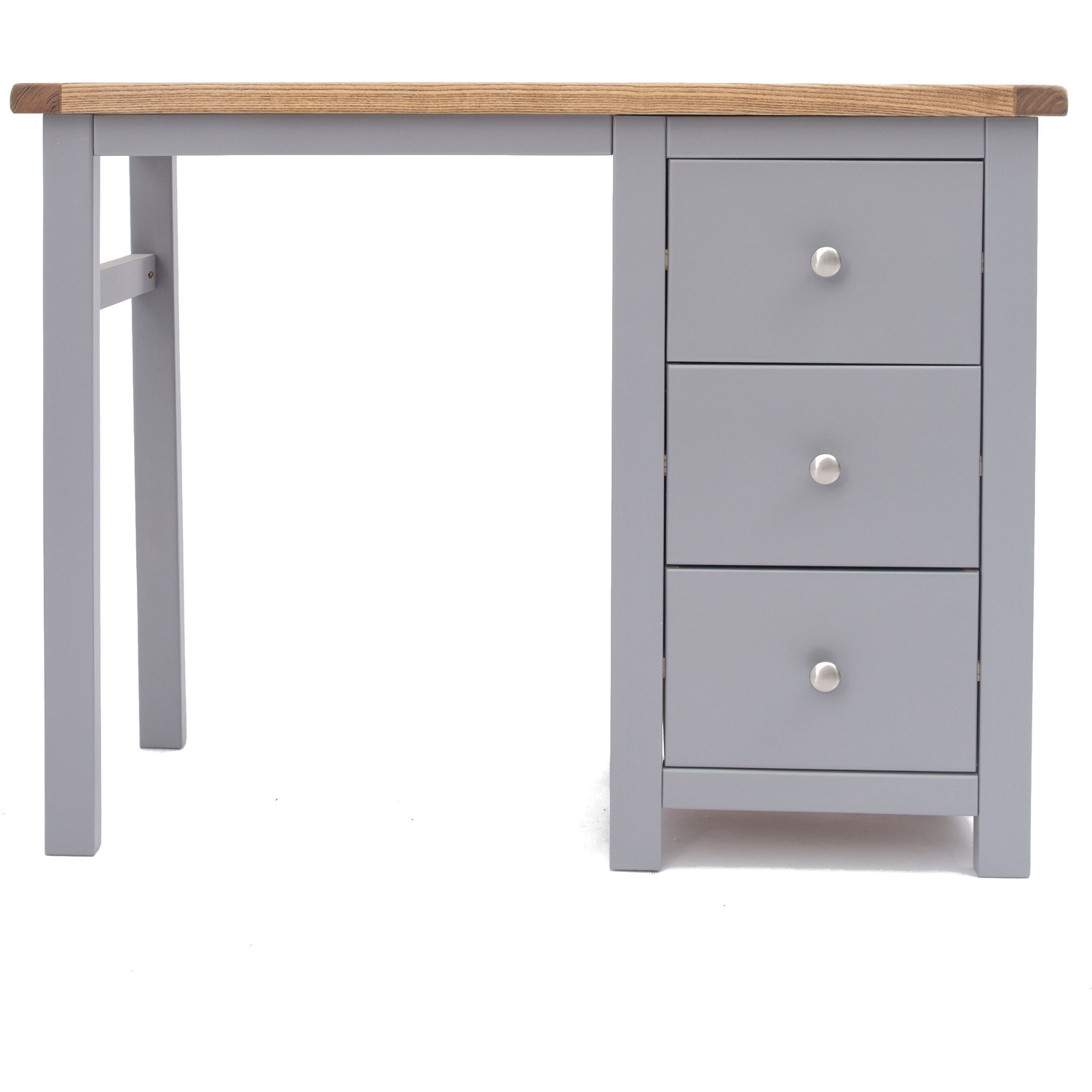 Cabinet Bits Mirano 3 Drawer Dressing Table - Grey