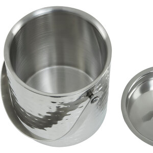Martel Stainless Steel Hammered Effect Ice Bucket