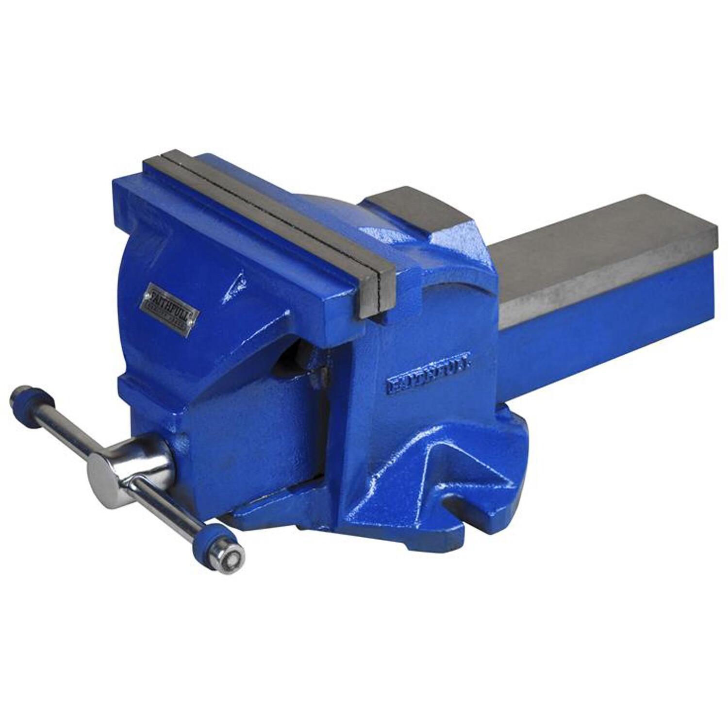 Faithfull Mechanics Vice With Magnetic Jaws 200mm 8in FAIMV200SG - Image 9