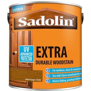 Sadolin Extra Durable Woodstain Heritage Oak 2.5 Litre