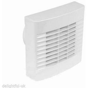 Airvent White Kitchen Extractor Fan with Pullcord 6
