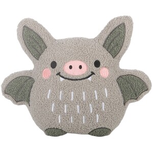 Bat Shaped Boucle Cushion