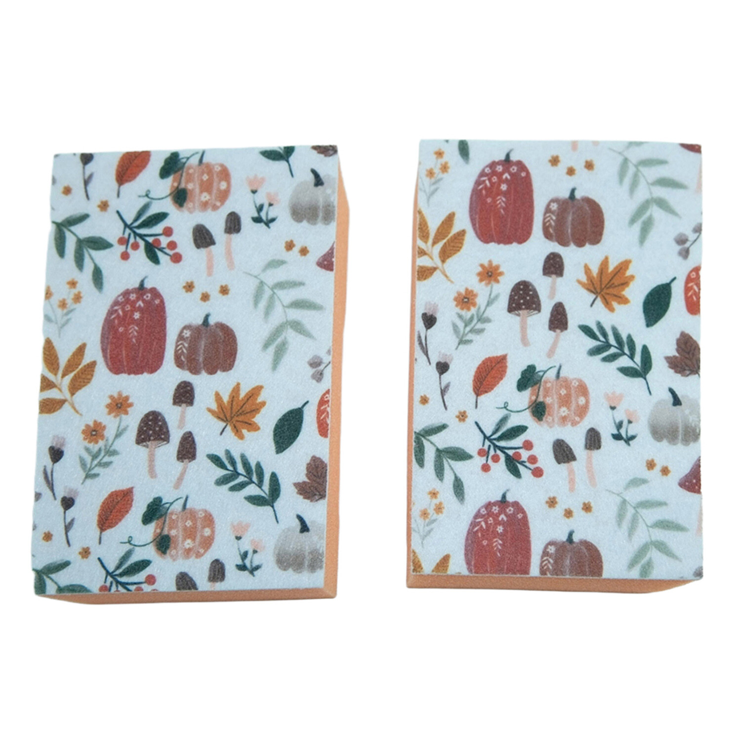 Image of Pack of 2 Autumn Print Sponges